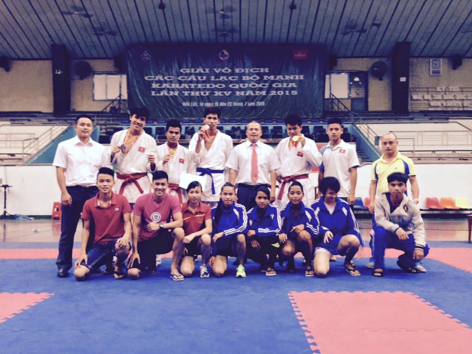 Karatedo Huế vượt chỉ tiêu tại Giải vô địch các CLB mạnh Karatedo toàn quốc